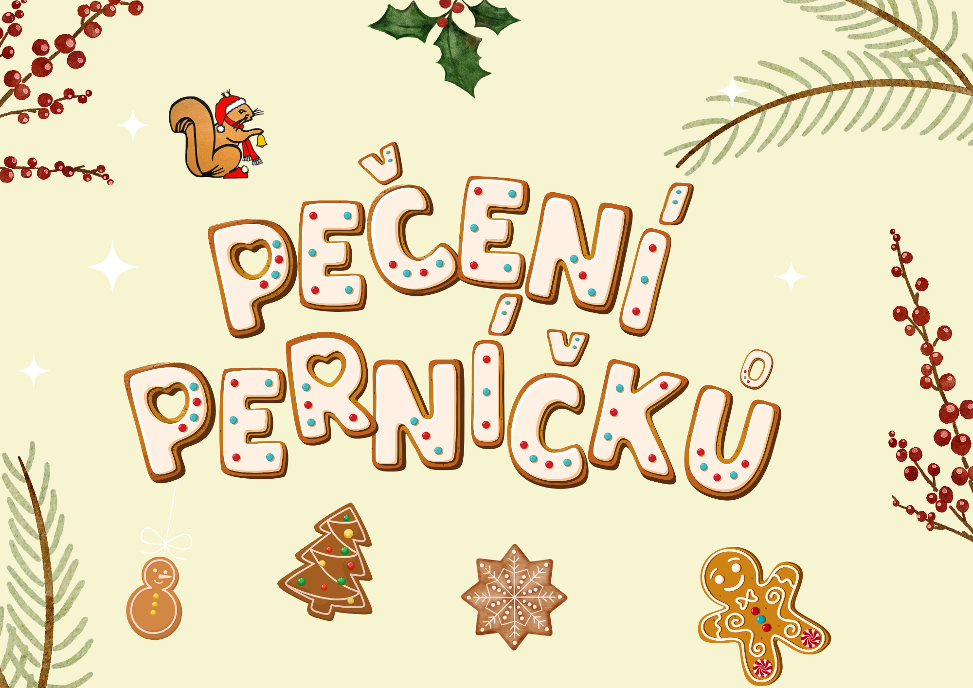 Pečení perníčků